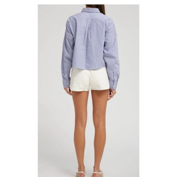 SPRWMN White Leather Slip Shorts XS - Picture 2 of 6